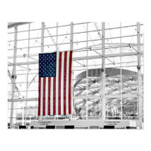 American Flag Architectic Denver Airport Art USA