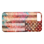 American Flag Art #2 Case-Mate iPhone Hülle (Rückseite (Horizontal))