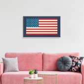 American Flag Art Canvas Print Leinwanddruck (Insitu (Wohnzimmer))