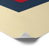 American Flag Art Poster (Ecke)