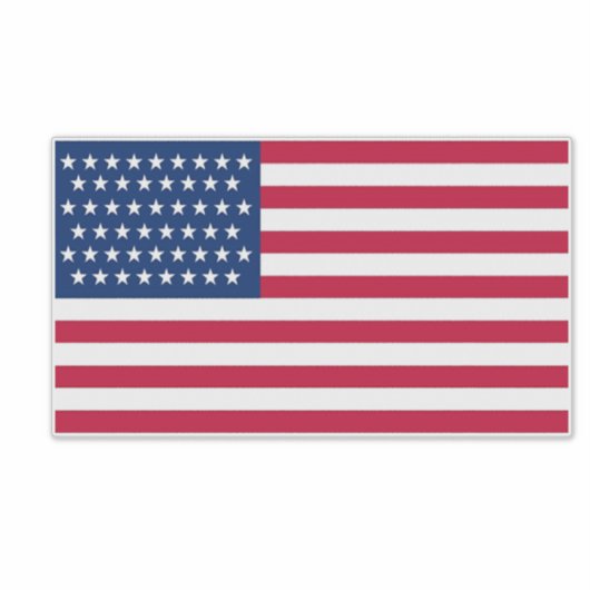 American flag aufkleber (Vorderseite)