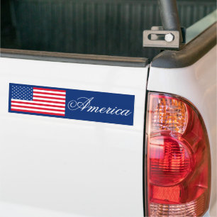 American Flag Autoaufkleber
