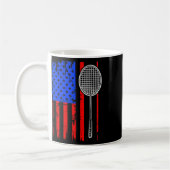 American Flag Badminton  Kaffeetasse (Links)