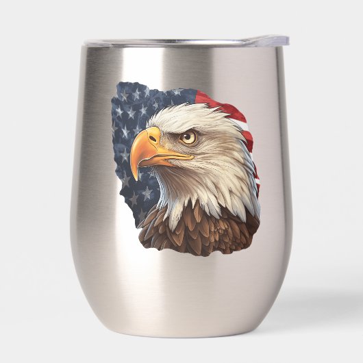 American Flag Bald Eagle (Links)