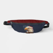 American Flag Bald Eagle Bauchtasche (Vorderseite)