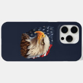 American Flag Bald Eagle Case-Mate iPhone Hülle (Rückseite (Horizontal))