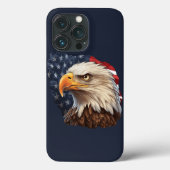 American Flag Bald Eagle Case-Mate iPhone Hülle (Rückseite)