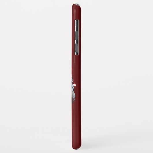 American Flag Bald Eagle Case-Mate iPhone Hülle (Hinten/Links)