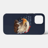 American Flag Bald Eagle Case-Mate iPhone Hülle (Rückseite (Horizontal))
