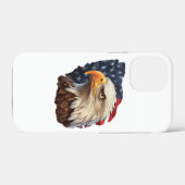 American Flag Bald Eagle Case-Mate iPhone Hülle (Rückseite (Horizontal))