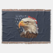American Flag Bald Eagle Decke (Vorderseite)