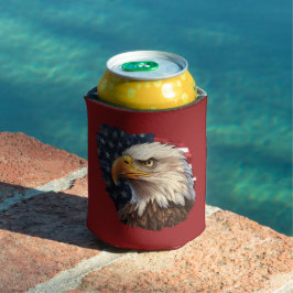 American Flag Bald Eagle Dosenkühler