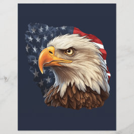 American Flag Bald Eagle Flyer