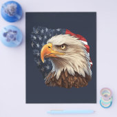 American Flag Bald Eagle Flyer (Einzeln)