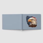 American Flag Bald Eagle Gästebuch (Voll)