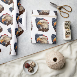 American Flag Bald Eagle Geschenkpapier