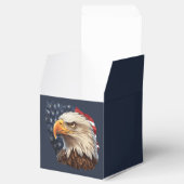 American Flag Bald Eagle Geschenkschachtel (Geöffnet)