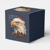 American Flag Bald Eagle Geschenkschachtel (Rückseite)