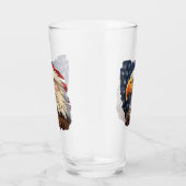 American Flag Bald Eagle Glas (Rechts)