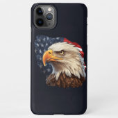 American Flag Bald Eagle iPhone Hülle (Rückseite)