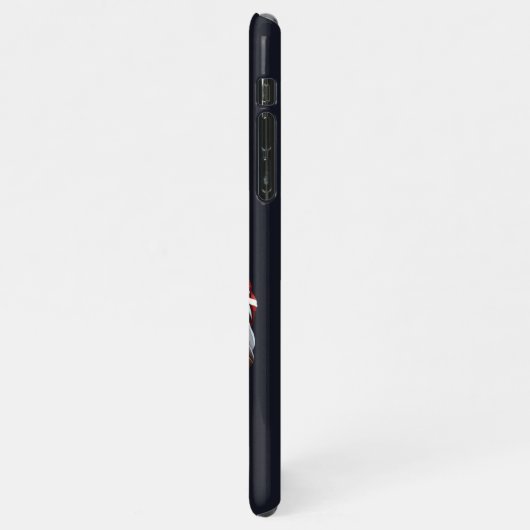 American Flag Bald Eagle iPhone Hülle (Linke Seite)