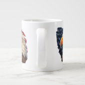 American Flag Bald Eagle Jumbo-Tasse (Rückseite)