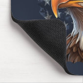 American Flag Bald Eagle Mousepad (Ecke)