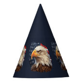 American Flag Bald Eagle Partyhütchen (Vorderseite)