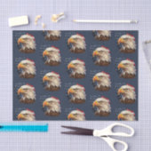 American Flag Bald Eagle Seidenpapier (Handwerk)