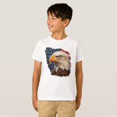 American Flag Bald Eagle T-Shirt (Vorne ganz)