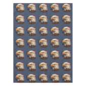 American Flag Bald Eagle Tischdecke (Vorderseite)