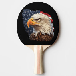 American Flag Bald Eagle Tischtennis Schläger