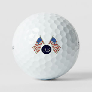 American Flag Balls Golfball