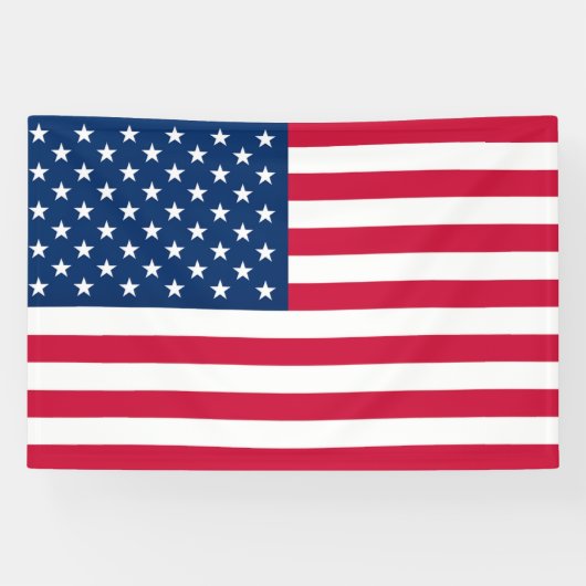 American Flag Banner - USA (Horizontal)