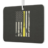 American Flag Baseball Autolufterfrischer (Links)