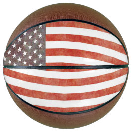 American Flag Basketball