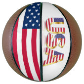 American Flag Basketball USA (Vertikal)