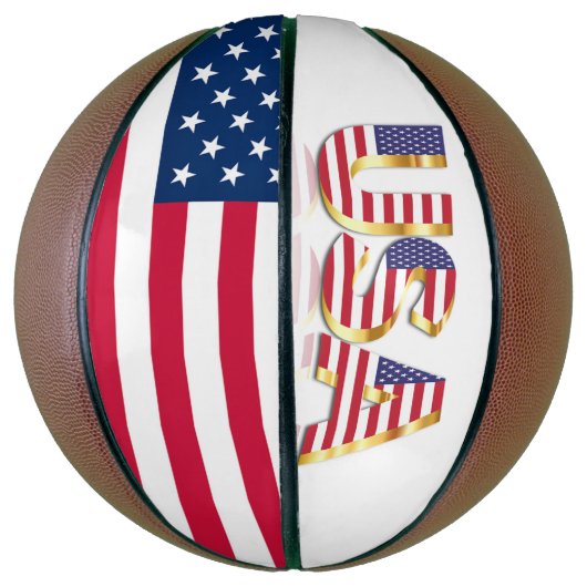 American Flag Basketball USA (Vertikal)