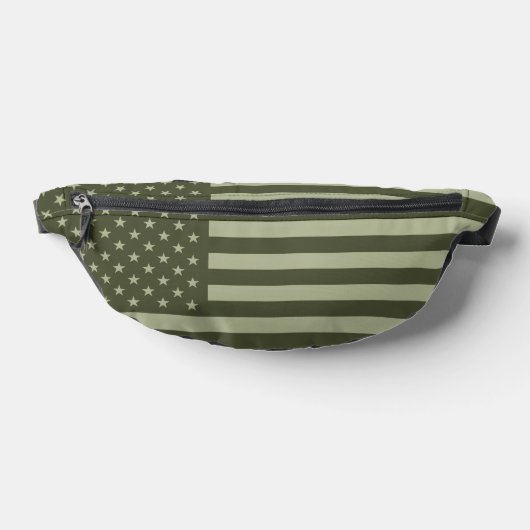American Flag BDU Green Bauchtasche (Ablage )