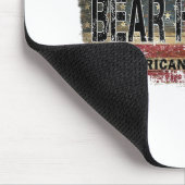 American Flag Beer Hunter Mousepad (Ecke)