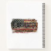 American Flag Beer Hunter Notizblock (Rückseite)