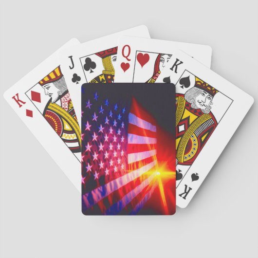 American Flag Bicycle® Poker Playing Cards. Spielkarten (Rückseite)