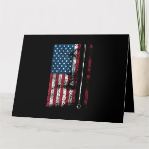 American Flag Billiard Stick Niedliches Tischspiel Karte