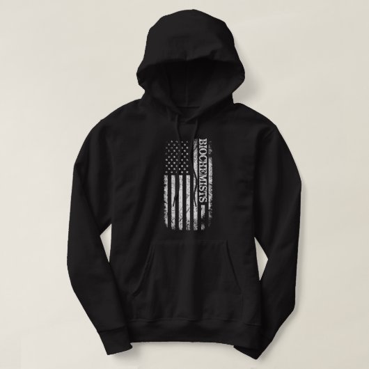 American Flag Biochemie Hoodie (Design vorne)