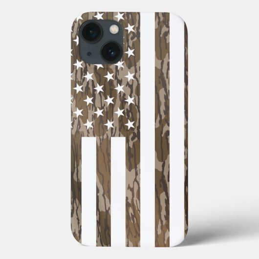 American Flag Bottomland Camouflage USA Flag Case-Mate iPhone Hülle (Rückseite)