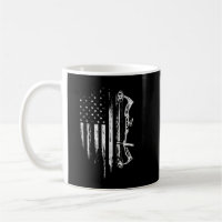 American Flag Bowhunting Bow Bogengeschenk für Hir