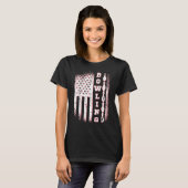 American Flag Bowling Patriot Bowler Bowling Team T-Shirt (Vorne ganz)