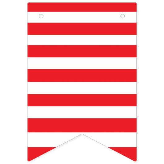 American Flag Bunting Banner Red White and Blue (Zweite Fahne)