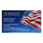 American Flag Business Card Magnet (Vorderseite)