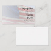 American Flag Business Card Visitenkarte (Vorne/Hinten)